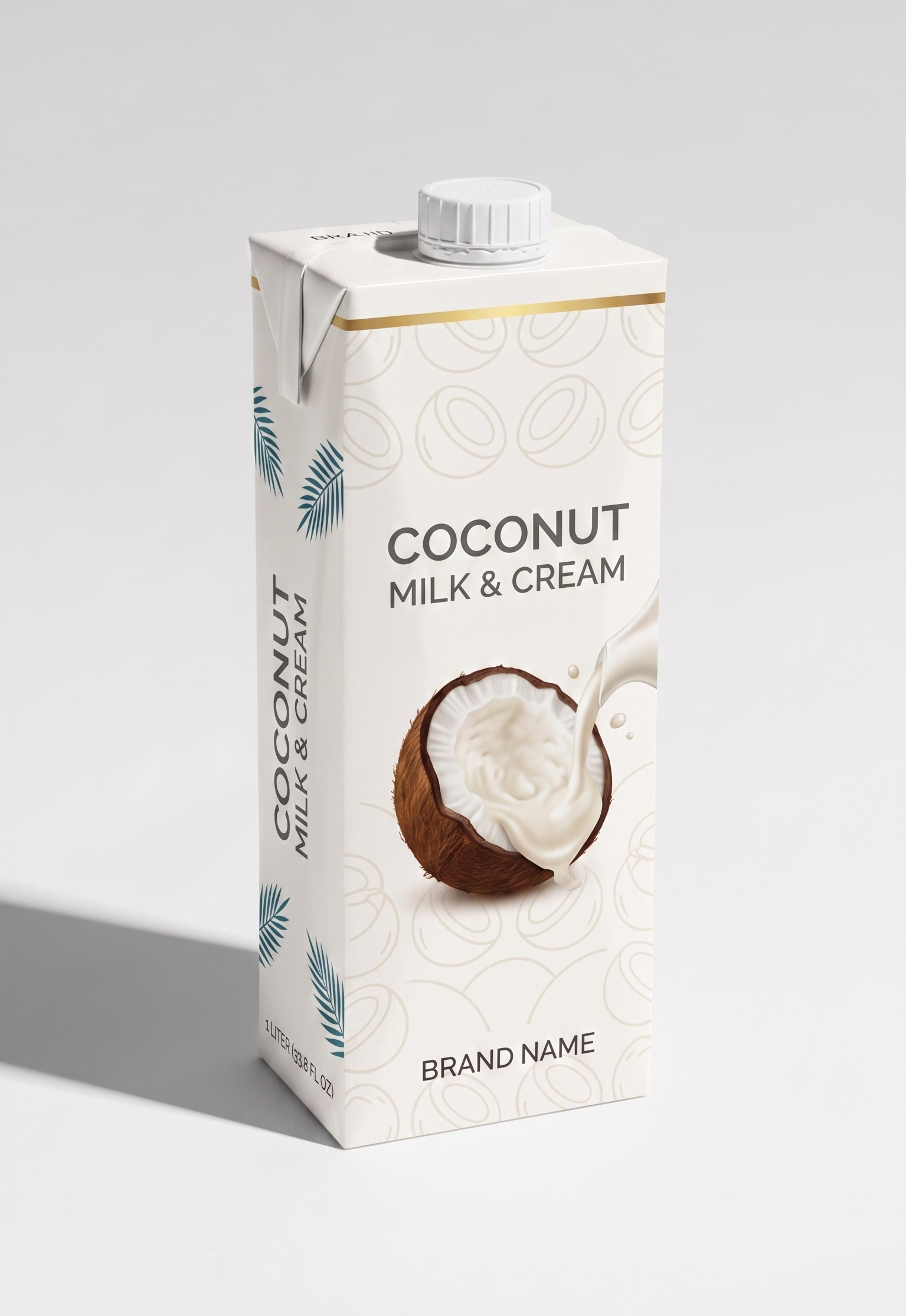 Coconut milk and cream: one base, many fat levels